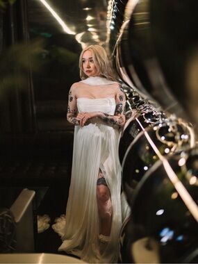 All who wander wedding dress